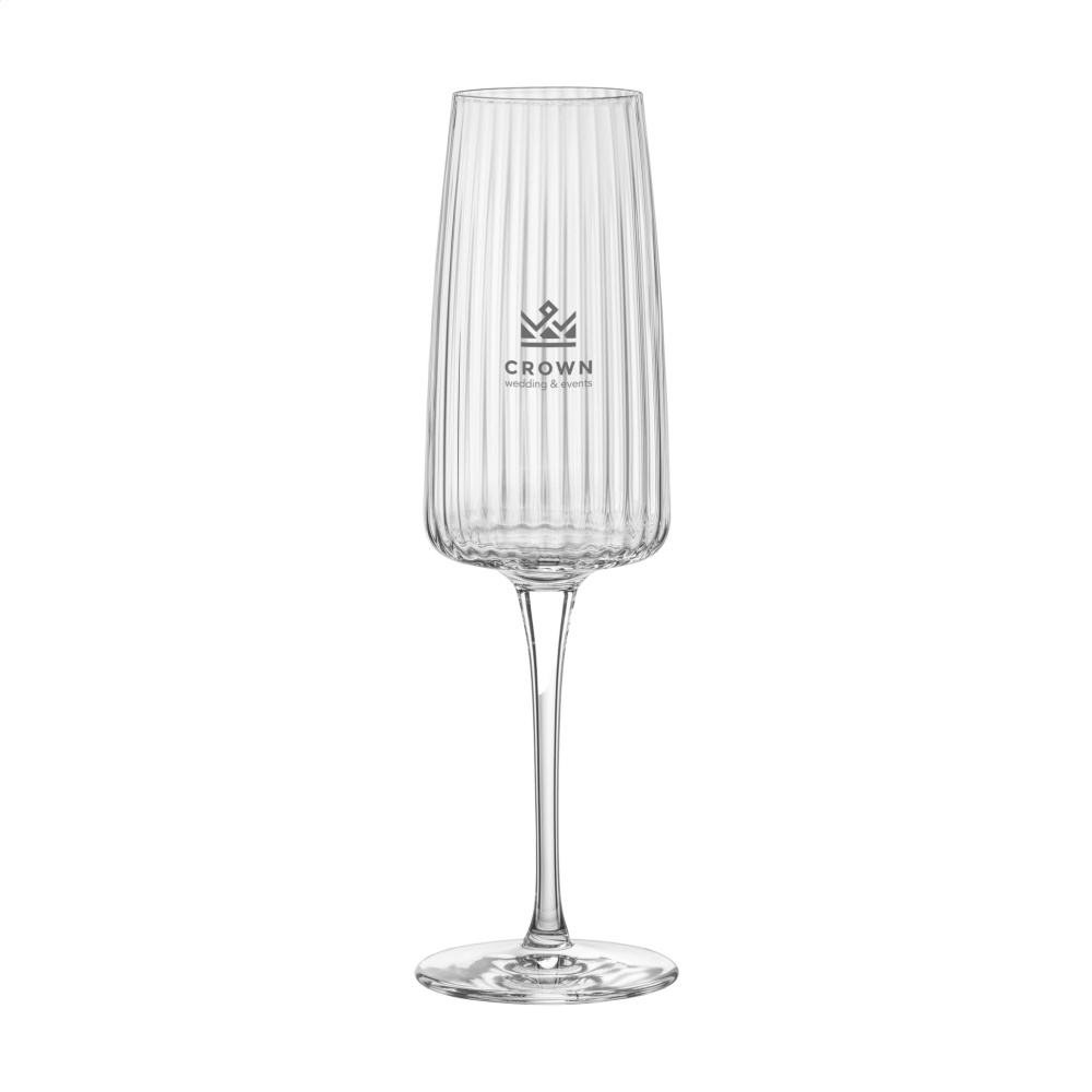 Logotrade werbemittel das Foto: Ribbio Champagnerglas 255 ml