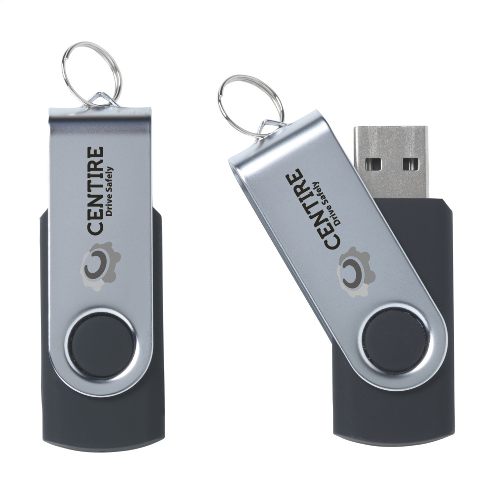 Logotrade werbemittel das Foto: USB Twist ab Lager 4 GB