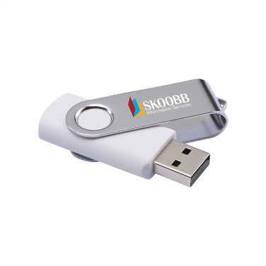 Logotrade Werbeartikel das Foto: USB-Twist 4 GB