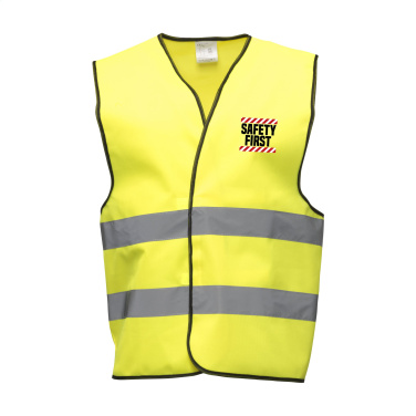 Logotrade werbemittel das Foto: SafetyFirst Sicherheitsweste