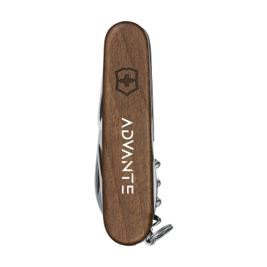 Logotrade Werbeartikel das Foto: Victorinox Spartan Wood Taschenmesser