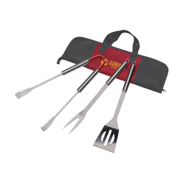 Logotrade Werbegeschenke das Foto: BBQ-Kit-Set