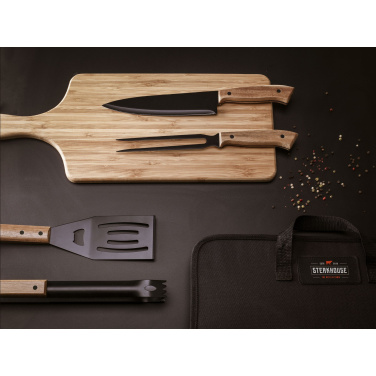 Logotrade Firmengeschenke das Foto: Asado BBQ-Set Grillset