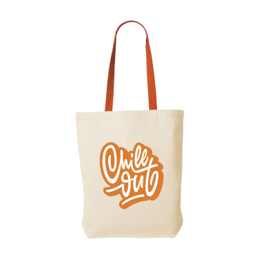 Logotrade Geschäftsgeschenke das Foto: Canvas-Tasche Shoppy Colour (220 g/m²)