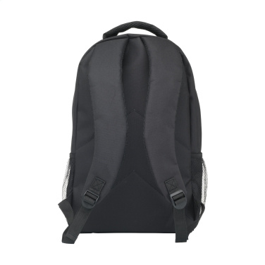 Logotrade werbemittel das Foto: Flashline GRS RPET Laptop-Rucksack