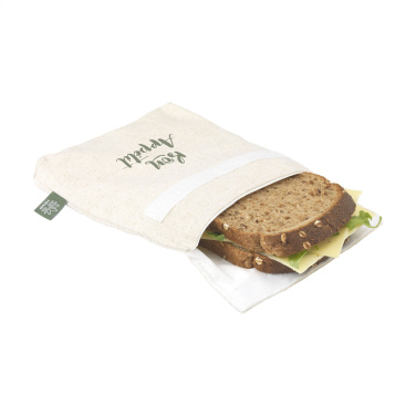 Logotrade werbemittel das Foto: Hanf FoodPouch Beutel für Brot