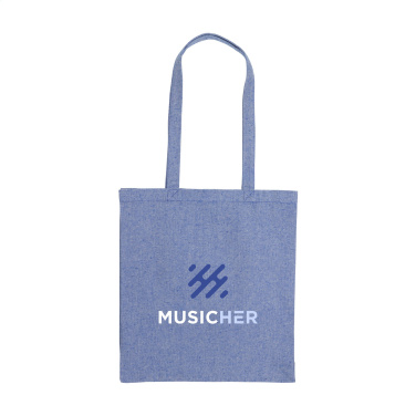 Logotrade Logogeschenke das Foto: Melange Shopper GRS Recycling-Canvas (280 g/m²) Tasche