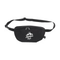 Huckle Belt Bag GRS RPET Gürteltasche, Schwarz