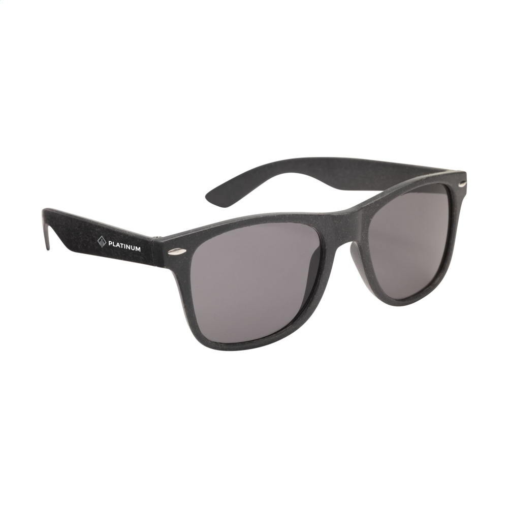 Logotrade Werbegeschenke das Foto: Sonnenbrille „Malibu Eco Wheatstraw“