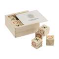 Tic Tac Toe Spiel Bambus, Holz