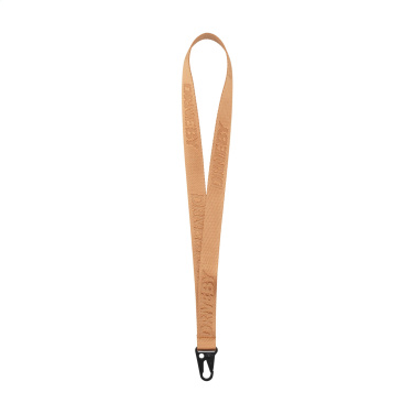 Logotrade werbemittel das Foto: Lanyard Deep Woven 25 mm Schlüsselband