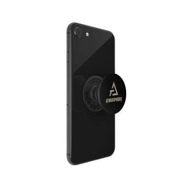 Logotrade Geschäftsgeschenke das Foto: PopSockets® Telefonhalter aus Aluminium