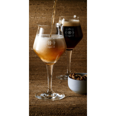 Logotrade Firmengeschenke das Foto: Crown Sommelier Bierglas 420 ml