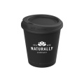 Kaffeebecher Haselnuss 200 ml, Schwarz