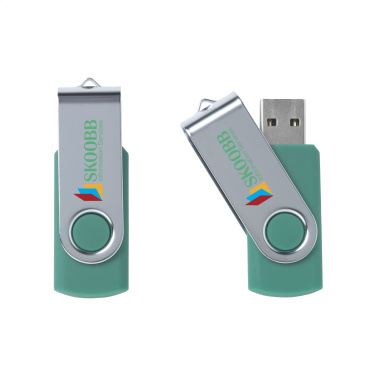 Logotrade Logogeschenke das Foto: USB-Twist 4 GB