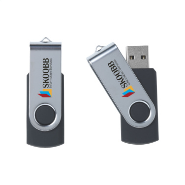 Logotrade Geschäftsgeschenke das Foto: USB-Twist 16 GB