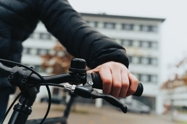 Logotrade Werbeartikel das Foto: Pedalfinder Fahrradklingel mit weltweiter Ortung