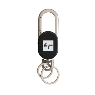 Logotrade Firmengeschenke das Foto: Schlüsselanhänger Keyfinder mit weltweiter Ortung und USB-C