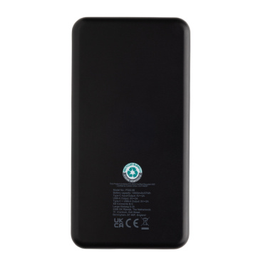 Logotrade Werbegeschenke das Foto: Boostcore 10.000mAh Powerbank aus RCS rec. Kunststoff