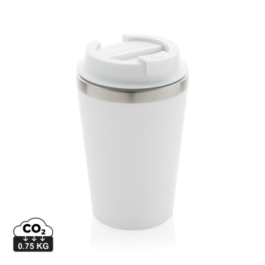 Logotrade Werbegeschenke das Foto: Java 350ml doppelwandiger Becher aus RCS recyceltem PP