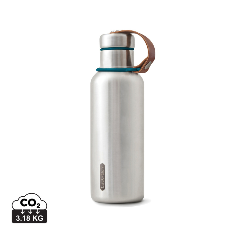 Logotrade Geschäftsgeschenke das Foto: Black+Blum isolierte Wasserflasche klein, 500ml