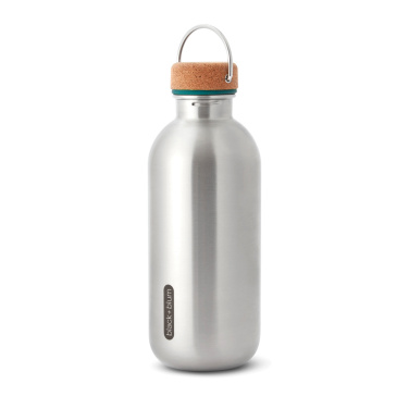 Logotrade Geschäftsgeschenke das Foto: Black+Blum Stahl-Wasserflasche 600ml