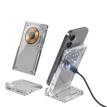 Logotrade Geschäftsgeschenke das Foto: Magcharge 15W magnetische Wireless-Charging-Stand
