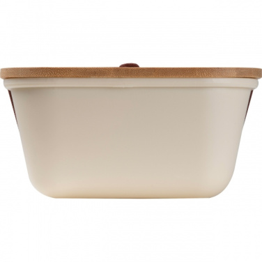 Logotrade Geschäftsgeschenke das Foto: Set Lunchbox mit Edelstahlflasche Toronto