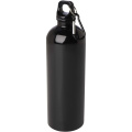 Oregon 750 ml RCS-zertifizierte, einwandige Trinkflasche aus Edelstahl mit Karabinerhaken, Tiefschwarz