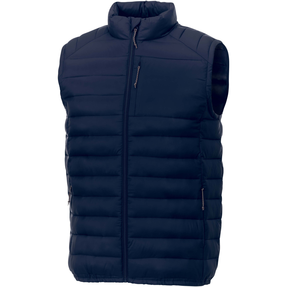 Logotrade Geschäftsgeschenke das Foto: Pallas GRS recycelter wattierter Bodywarmer für Herren