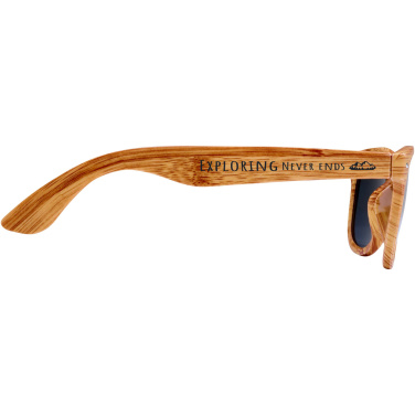 Logotrade Werbegeschenke das Foto: Mira Sonnenbrille in Holzoptik
