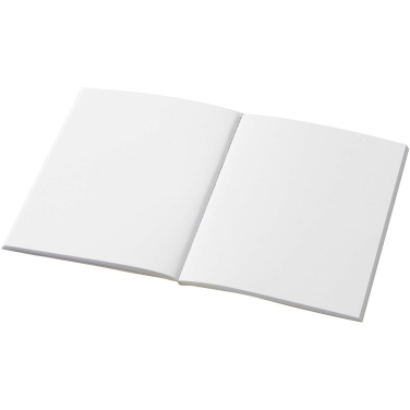 Logotrade Werbegeschenke das Foto: Novella Austen A6 Softcover Notizbuch aus Recyclingmaterial – 50 Blatt