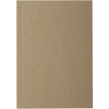 Logotrade werbemittel das Foto: Novella Austen A6 Softcover Notizbuch aus recyceltem Kraftpapier – 50 Blatt