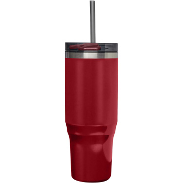 Logotrade Werbegeschenke das Foto: Melbourne 1200 ml RCS-zertifizierter Isolierbecher mit Strohhalm