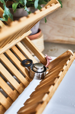 Logotrade Werbegeschenke das Foto: Black+Blum Explorer isolierte Wasserflasche groß, 850ml