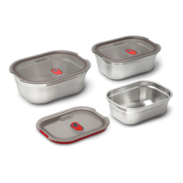 Logotrade Geschäftsgeschenke das Foto: Black+Blum 3-tlg. Mealprep Box Set - klein, medium, groß