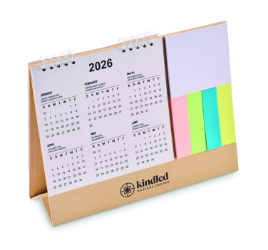 Logotrade Werbegeschenke das Foto: Tischkalender mit Memoblock