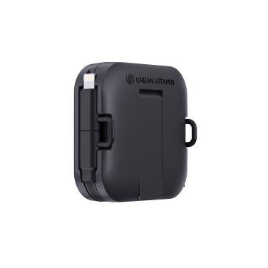 Logotrade Geschäftsgeschenke das Foto: Urban Vitamin San Jose 100W-Halter mit einziehbarem Kabel