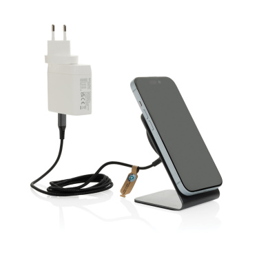 Logotrade werbemittel das Foto: Terra Aluminium 15W magnetischer Wireless-Charger