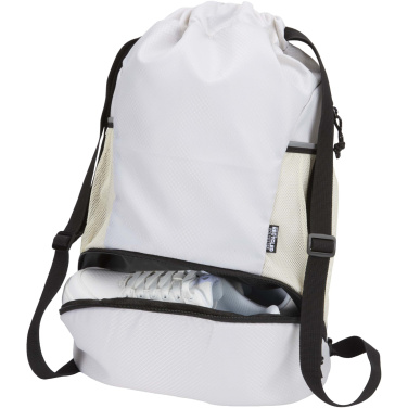 Logotrade Geschäftsgeschenke das Foto: Nomad GRS-recycelter Sportbeutel mit Bodenfach 18 L