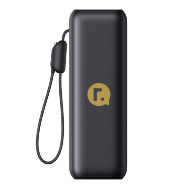 Logotrade Firmengeschenke das Foto: Anker Powerbank 25.000mAh-165W, mit integr. einziehb. Kabel