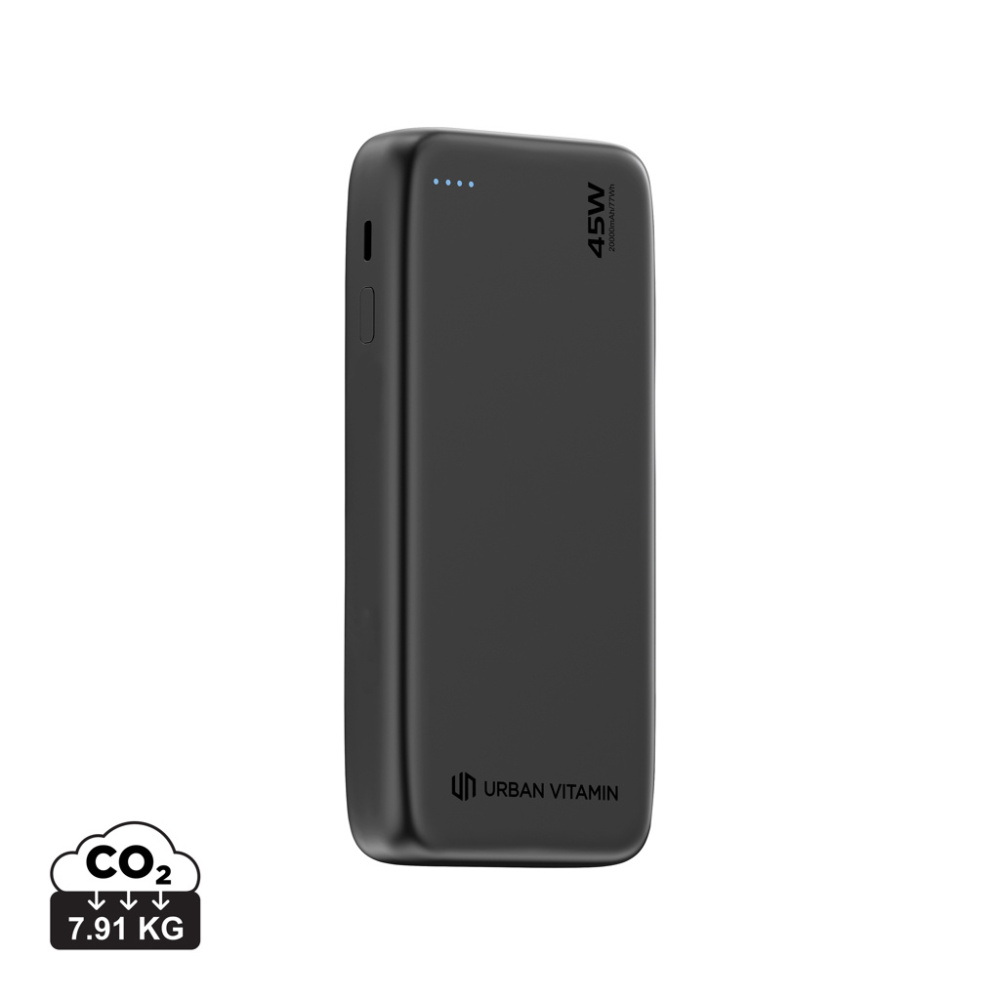 Logotrade Werbegeschenke das Foto: Urban Vitamin San Mateo 45W 20.000mAh Powerbank
