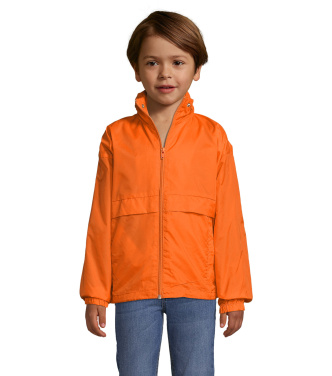Logotrade Werbeartikel das Foto: SURF KIDS WINDBREAKER 210g