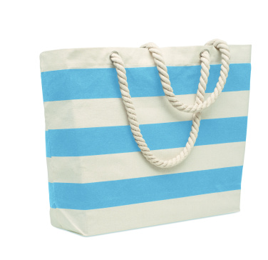 Logotrade Werbegeschenke das Foto: Strandtasche Baumwolle 220 g