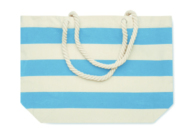 Logotrade Werbegeschenke das Foto: Strandtasche Baumwolle 220 g