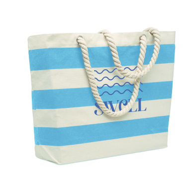 Logotrade Logogeschenke das Foto: Strandtasche Baumwolle 220 g