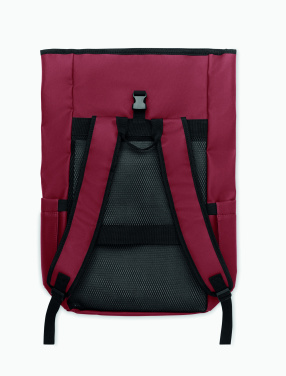 Logotrade Werbegeschenke das Foto: Rolltop-Rucksack 600D RPET