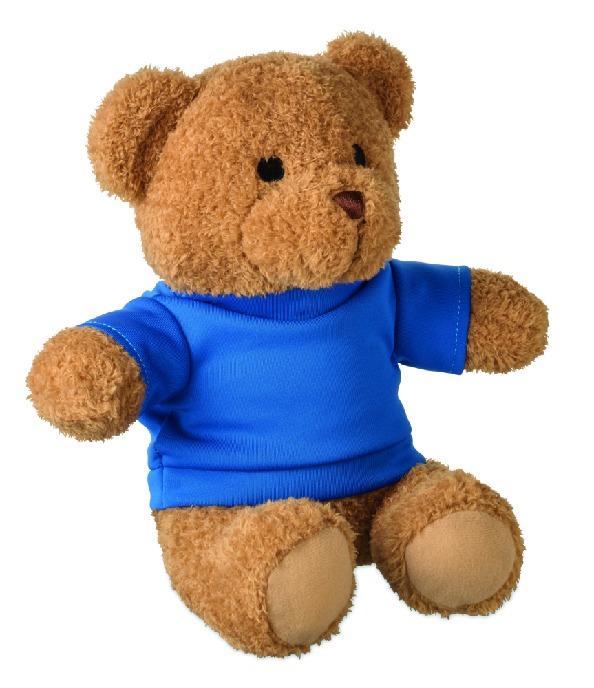 Logotrade werbemittel das Foto: Teddybär mit T-Shirt 23cm
