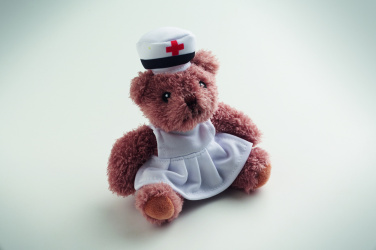 Logotrade Firmengeschenke das Foto: Teddybär Krankenschwester