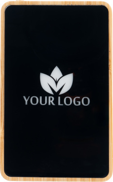 Logotrade Firmengeschenke das Foto: Powerbank 5000 mAh mit beleuchtetem Logo